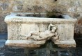 Dio Sarno personificazione fiume Fontana di Publio Helvius S. Egidio Monte Albino